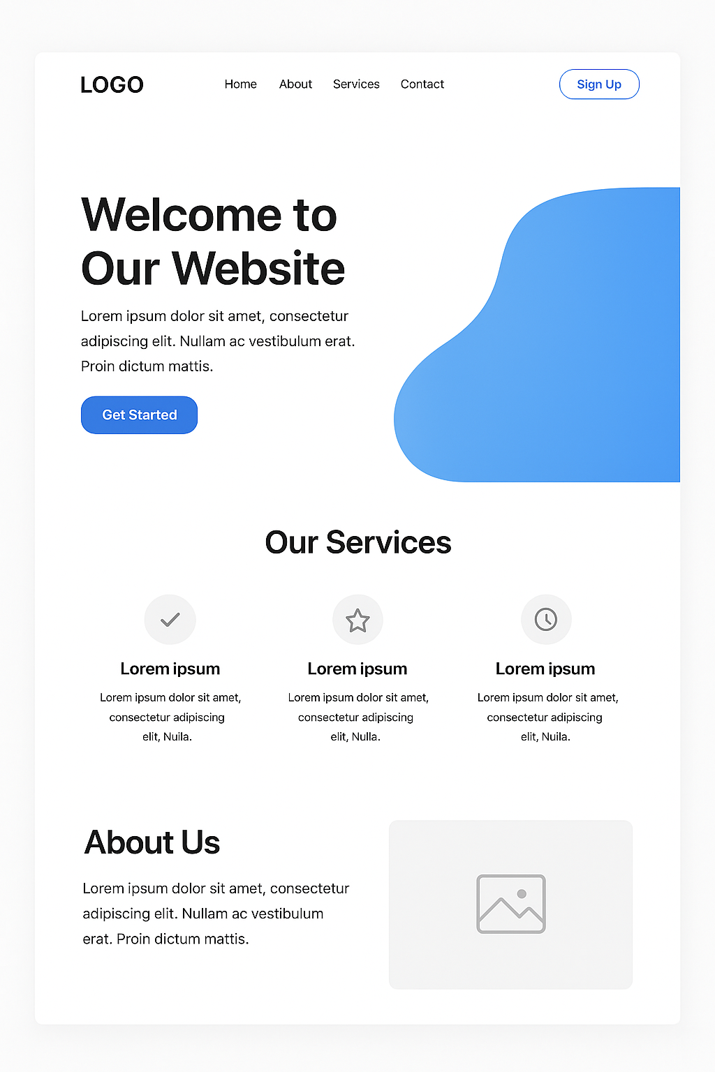 Modern Landing Page